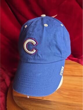 Chicago Cubs hat cap Fan Favorite Adjustable Classic Blue dad nwt 100% Cotton